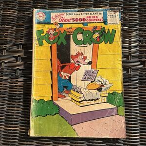 DC Comics Fox And The Crow No.‎ 36 10 cent issue
